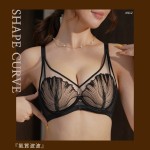 - 【No.912】氣質波波軟鋼圈集中型蕾絲內衣